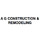 A G CONSTRUCTION & REMODELING