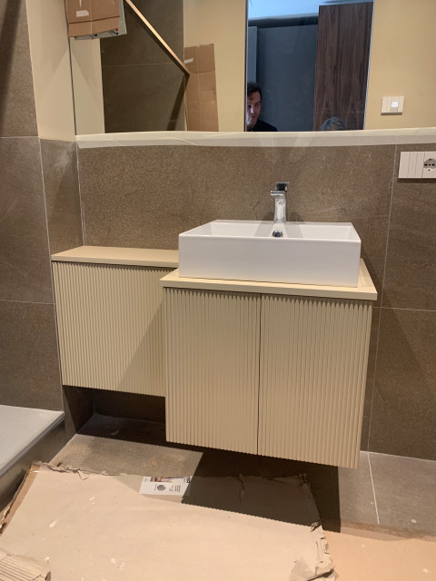 INTERIOR DESIGN APPARTAMENTO/BAGNO modern-badezimmer