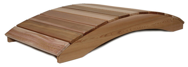 All Things Cedar Western Red Garden Bridge 6 Foot All Things Cedar Western Red Garden Bridge 8 Foot