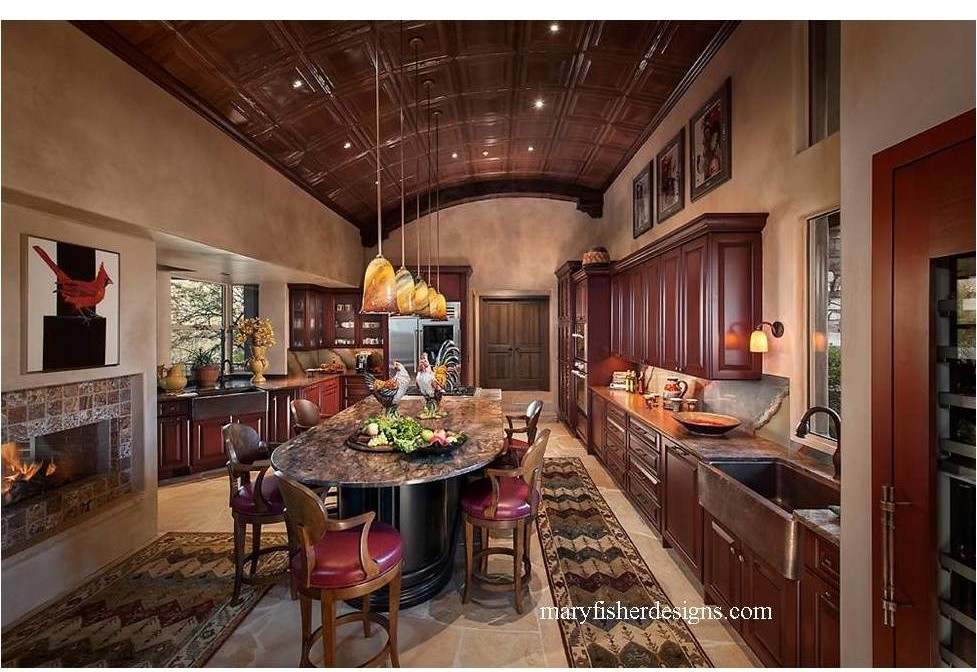 This is an example of an eclectic kitchen in Phoenix.