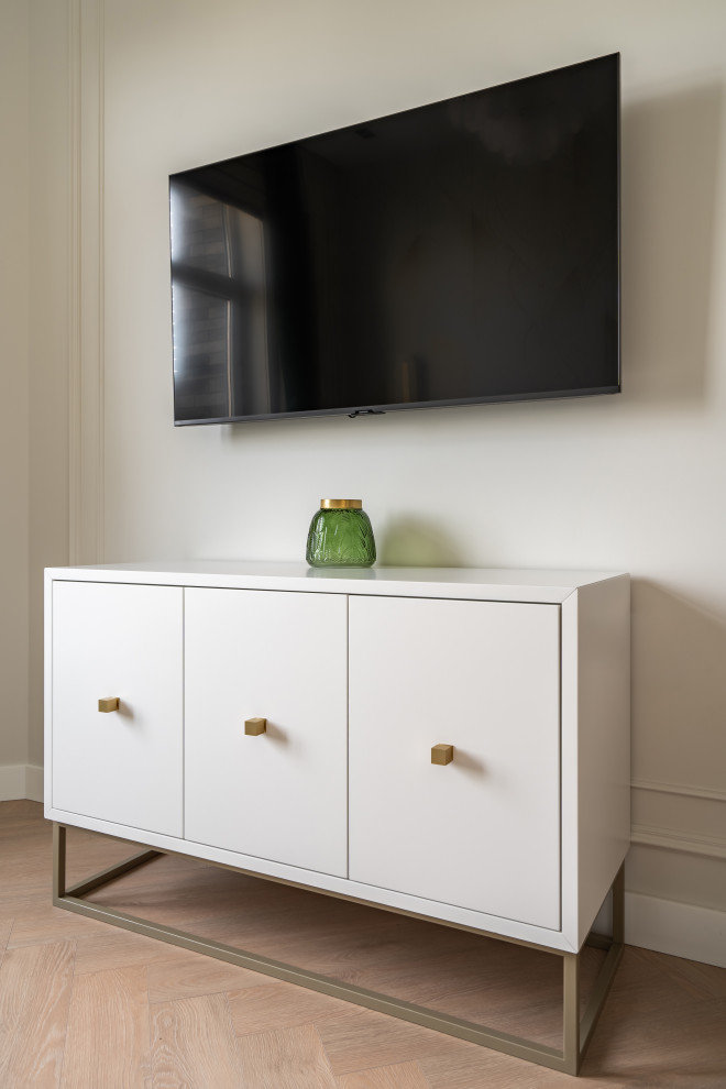 Белая кухня в стиле итальянцев