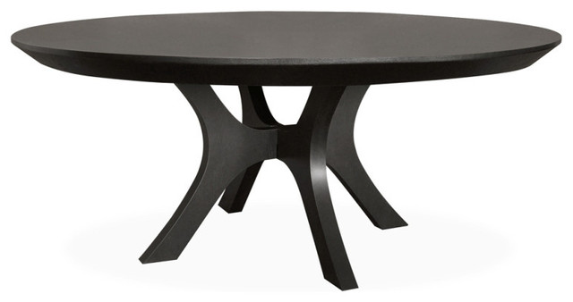 Extra Large Ebony Round Dining Table Seats 8 Palma 72 Extra Large Ebony Round Dining Table Seats 8 Palma 72