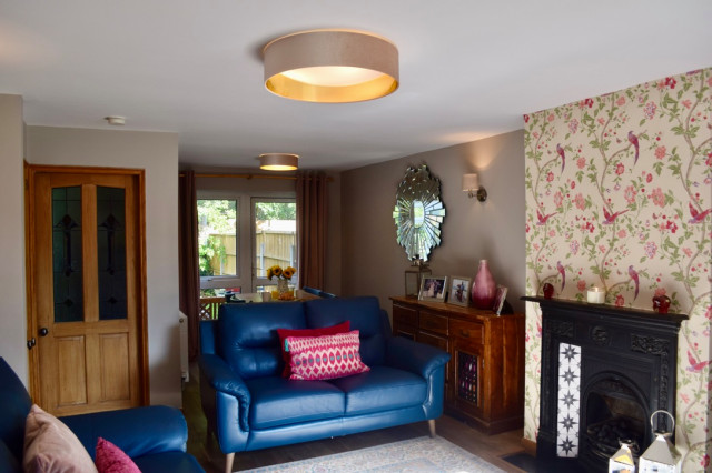 Open Plan Living/ Dining traditional-living-room