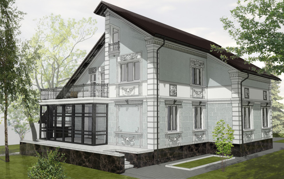 Новые фасады старой советской дачи