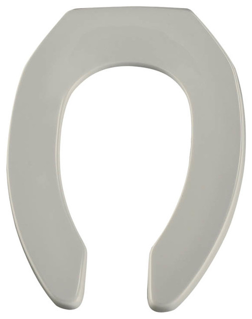 Bemis 1955CT 000 Plastic Elongated Toilet Seat Contemporary Toilet