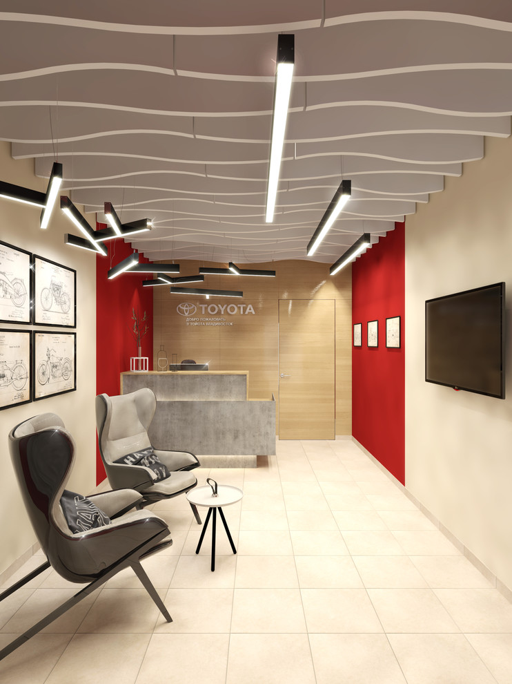 Входная группа магазина автозапчастей Toyota