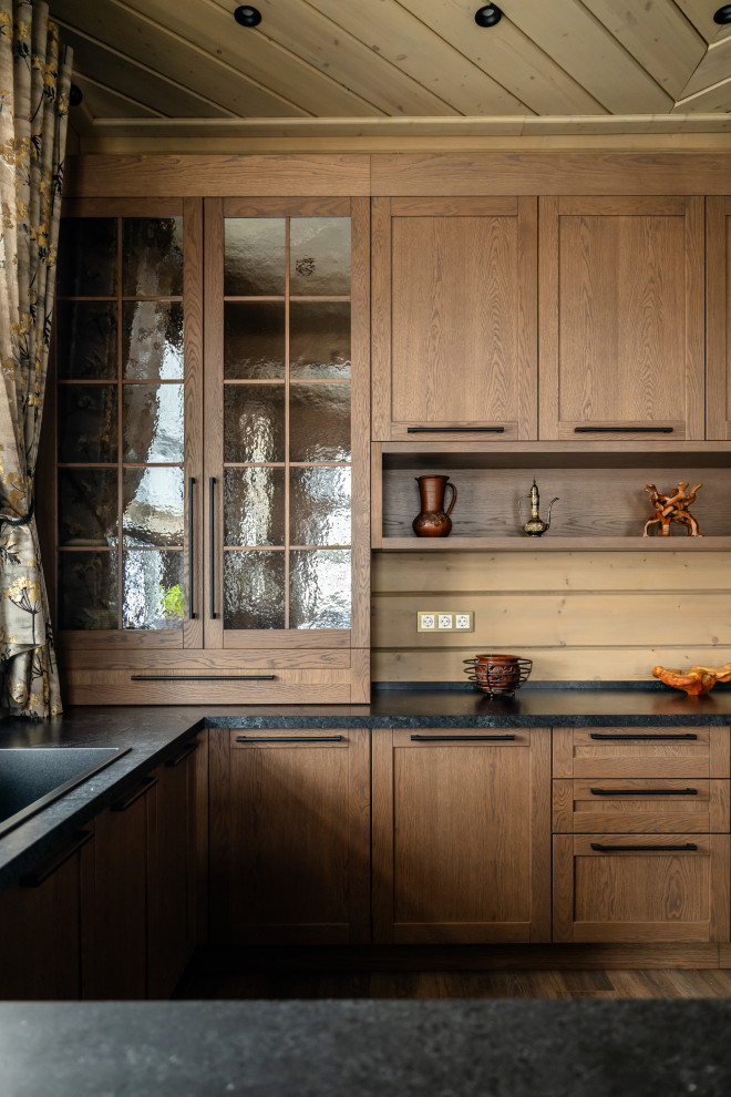 Кухня из массива дуба