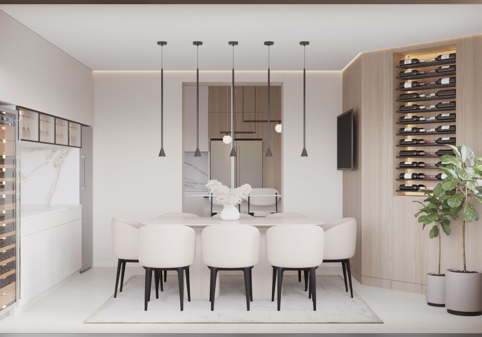 Дизайн-проект интерьера кухни в загородном доме