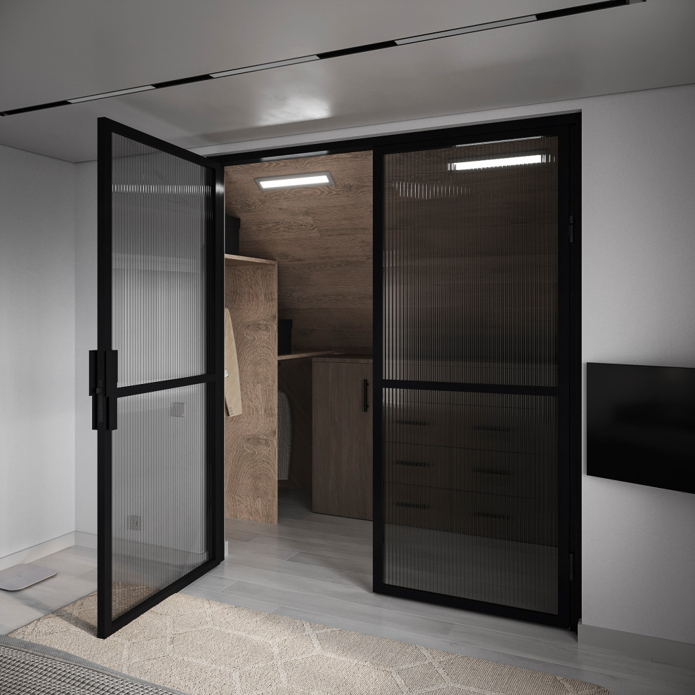 Дизайн интерьера мансардного этажа в частном доме.