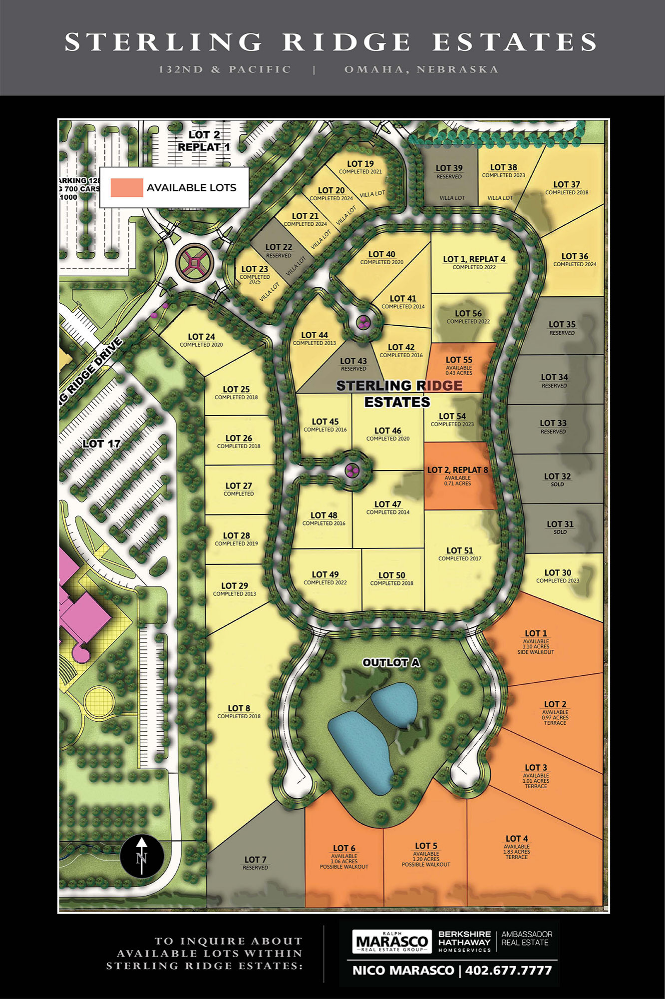 Sterling Ridge Estates 10-25