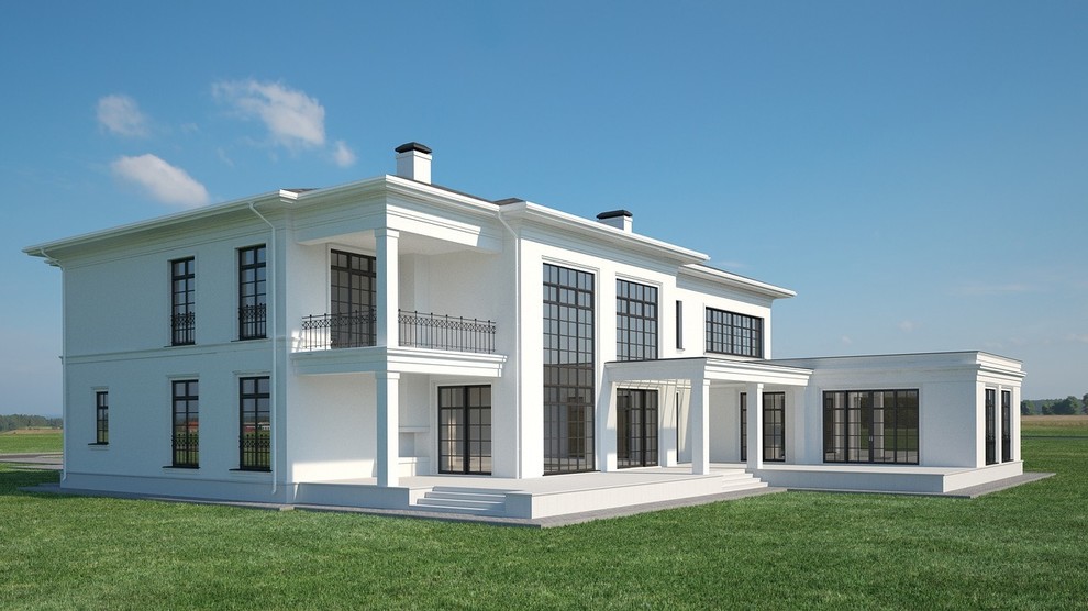 Коттедж в Подмосковье "White house"