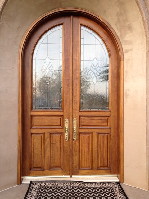 Exterior Door Refinishing Projects Traditional Entry