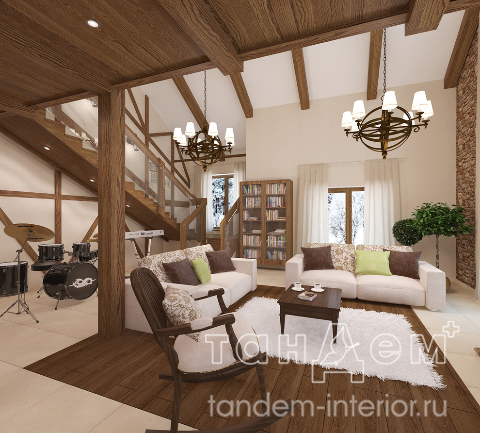 Гостиная со вторым светом