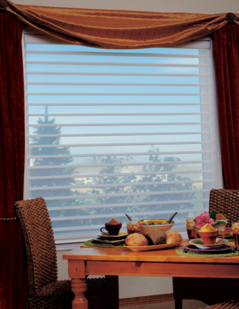 Hunter Douglas Shades modern-esszimmer