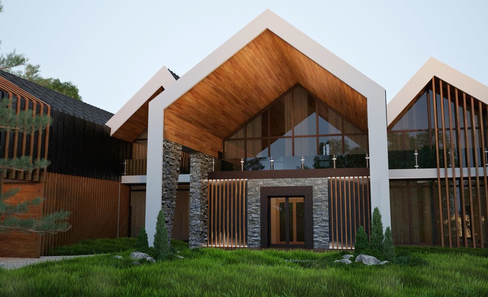 2016 г. Остекление REYNAERS на  Рублево-Успенском шоссе.