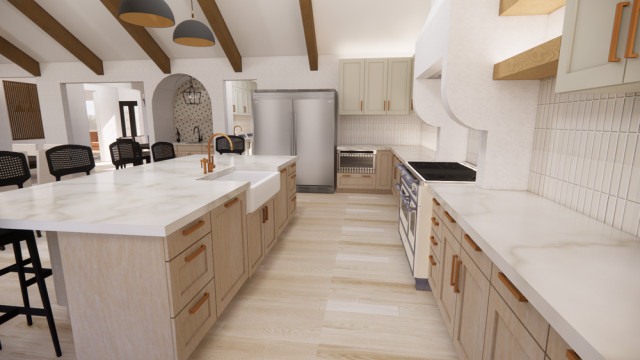 Bernal transitional-rendering