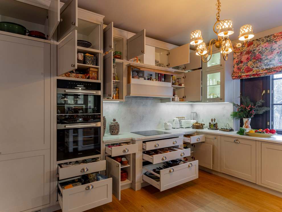 Роскошная кухня-гостиная