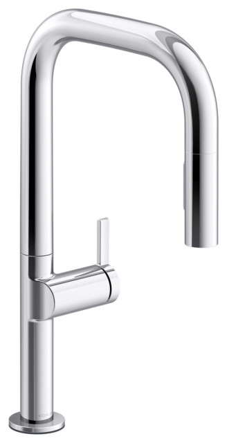 Kohler K-28269 Components 1.5 GPM 1 Hole Pull Down Kitchen Faucet - Polished