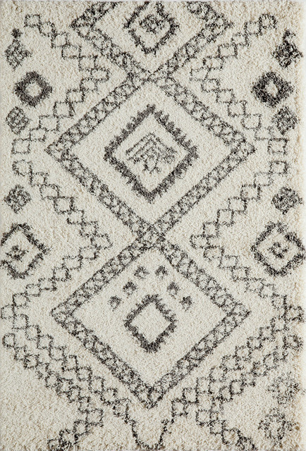 Maya 2 Thick Pile Berber Style Rug Ivory Scandinavian Area Maya 2 Thick Pile Berber Style Rug Ivory 7 10