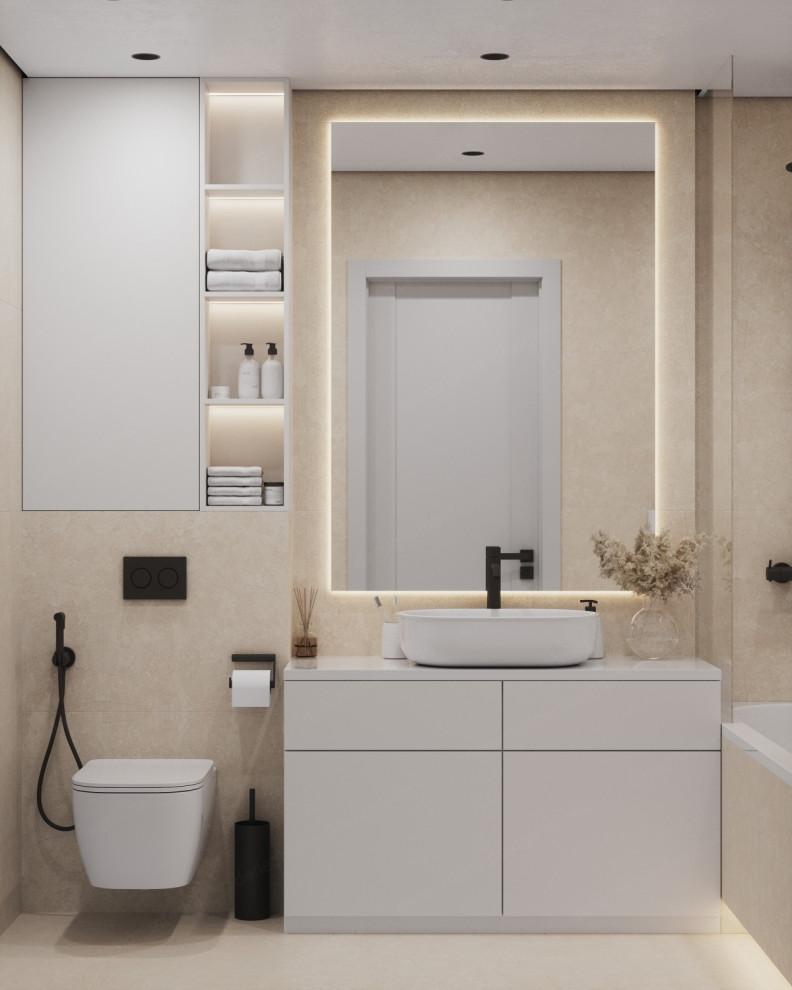 Дизайн проект 3 комнатной квартиры - Красногорск