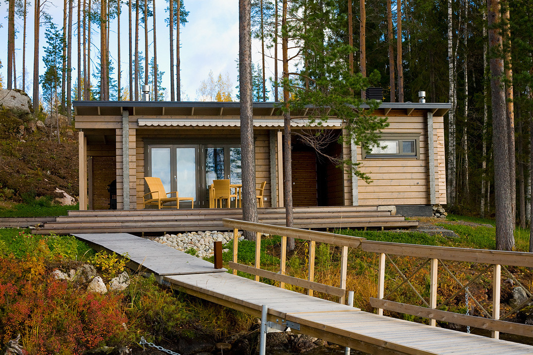 Деревянный Комплекс в Финляндии