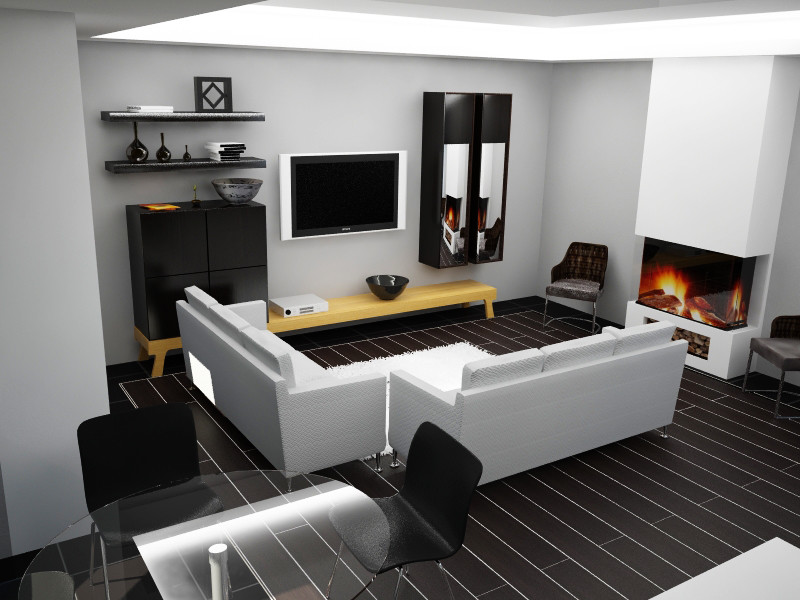 Проект интерьера коттеджа г.Энгельс