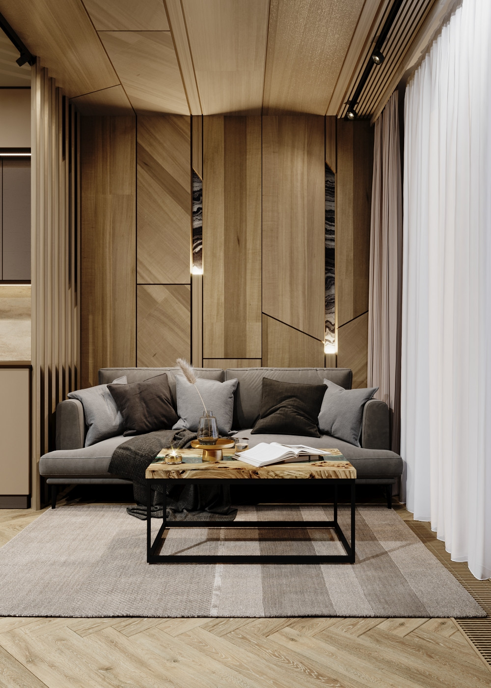 Современная квартира в клубном доме