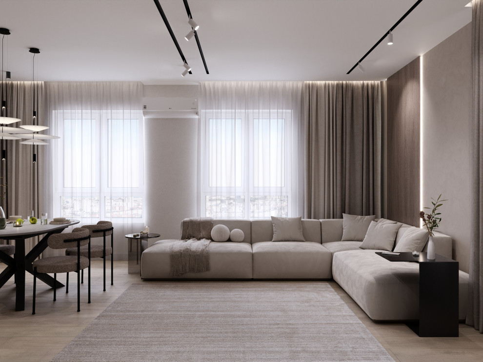 Проект 3-х комнатной квартире в ЖК Лапландия