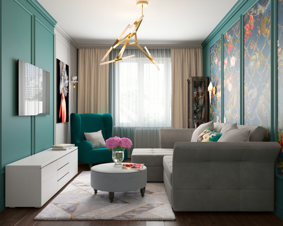 "Благородный микс оттенков"