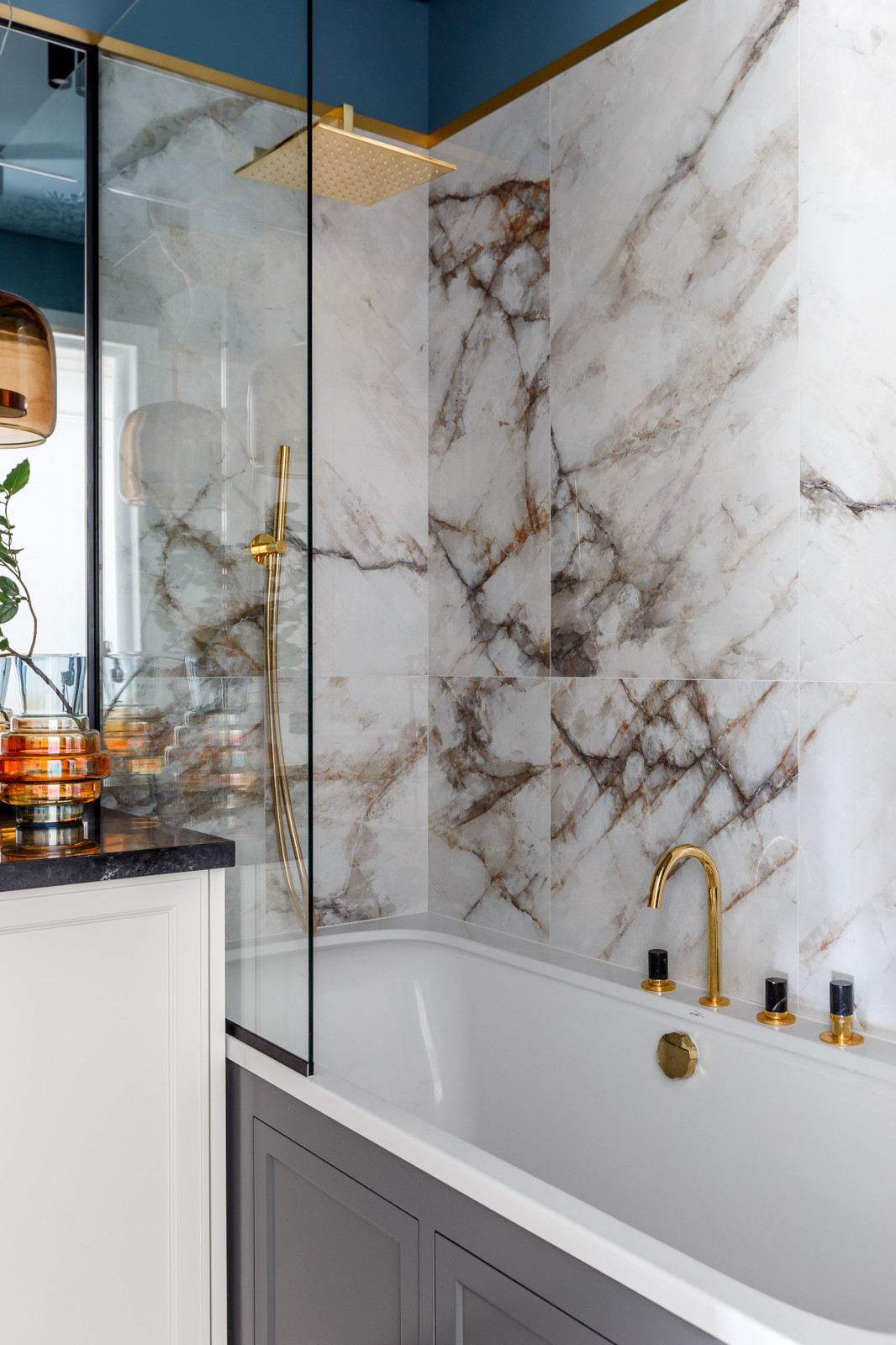 Реализованный дизайн проект квартиры в ЖК "Горный"