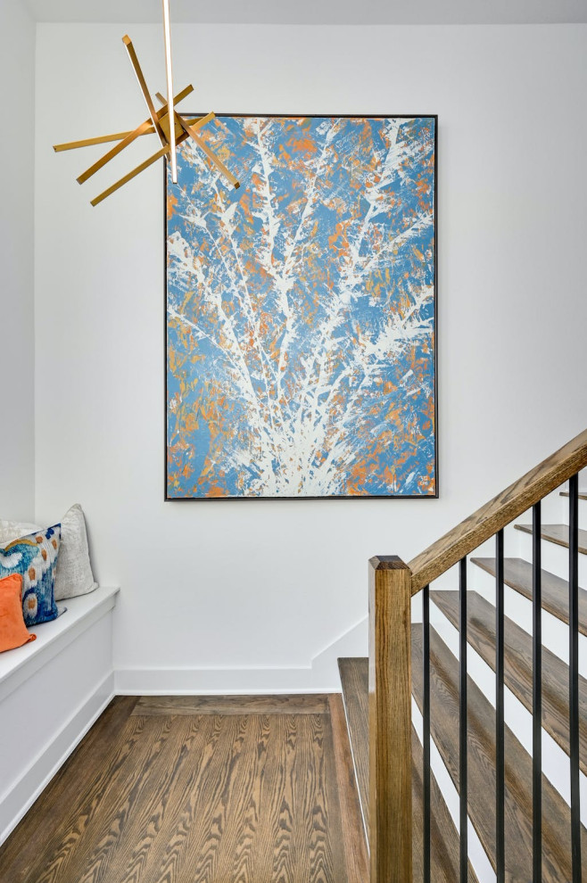 Austin Townhome Artwork and Lighting