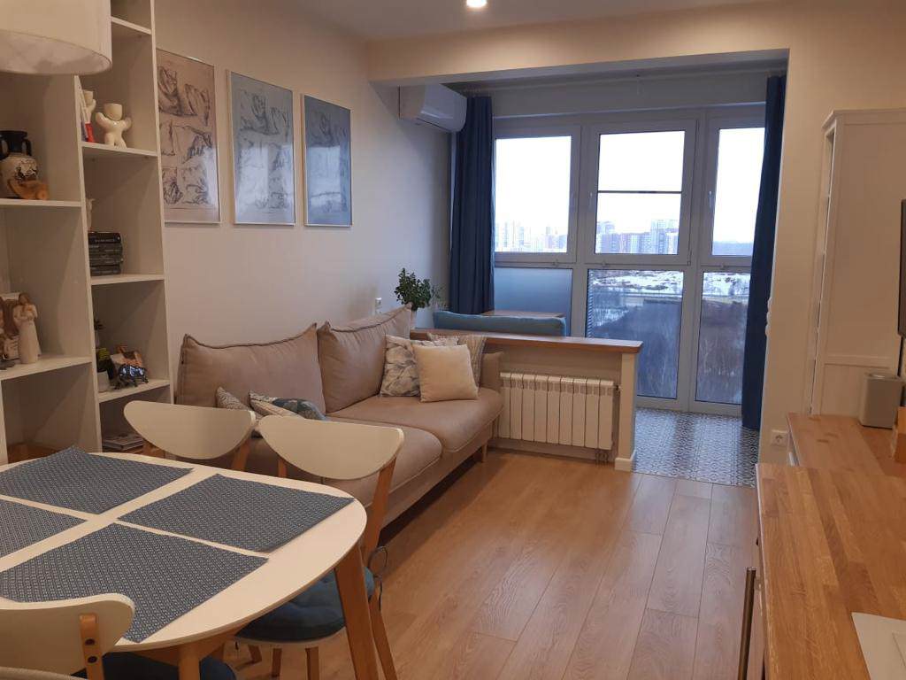 Двухкомнатная квартира 60 м2