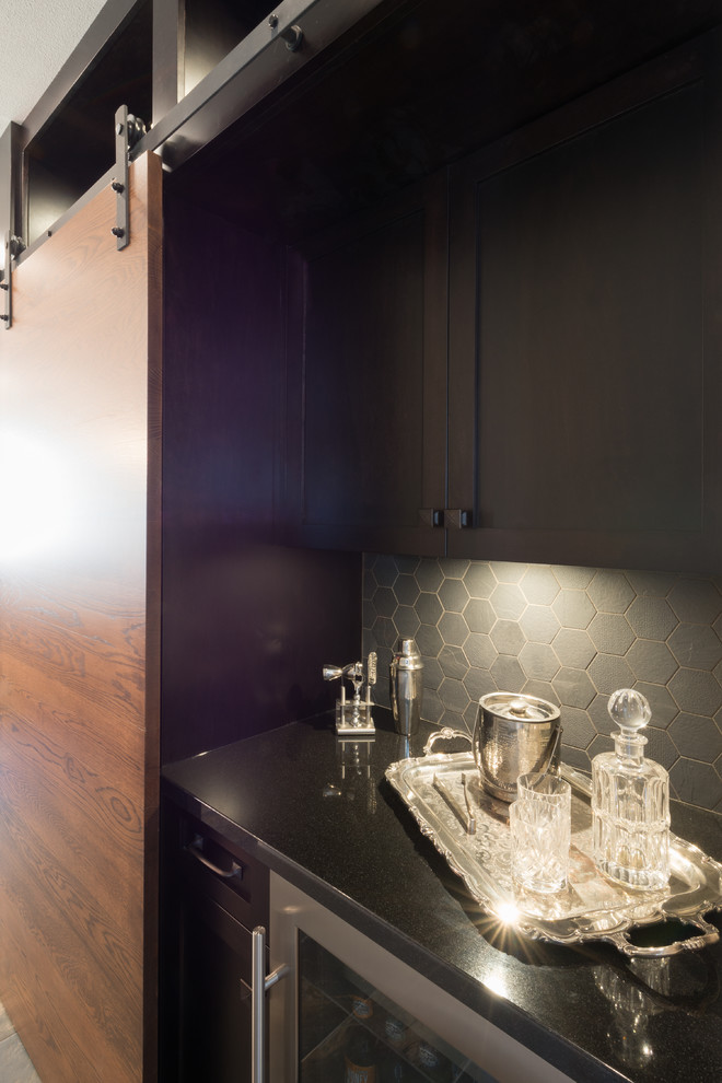 Inspiration for a transitional home design remodel in Vancouver