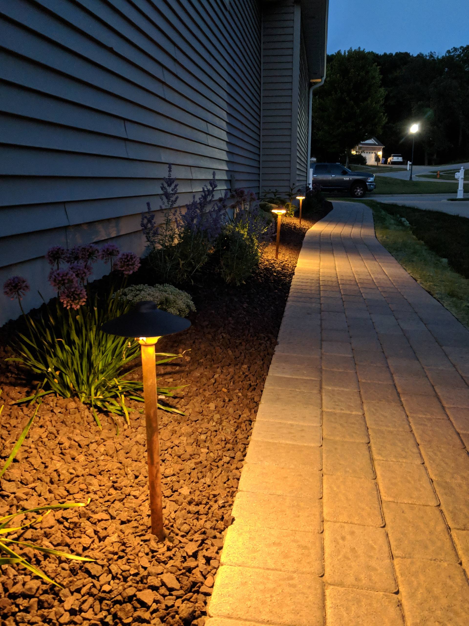 Crown Point Patio and Lighting