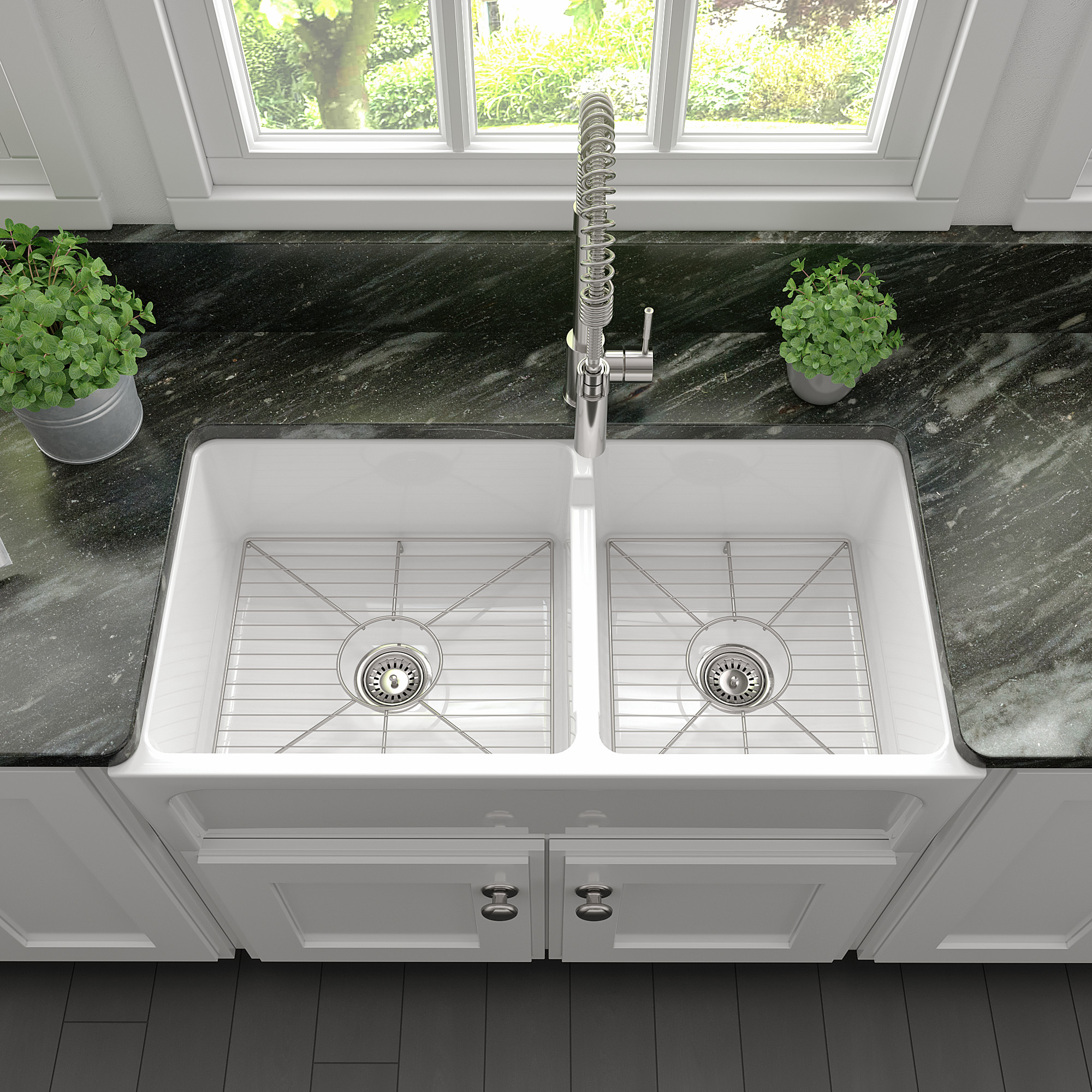 ZLINE Fireclay Sinks