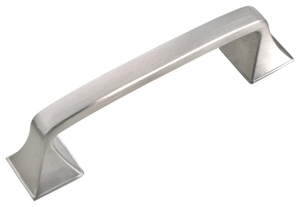 Utopia Alley Brax Pull, 4" Center to Center, Brushed Nickel