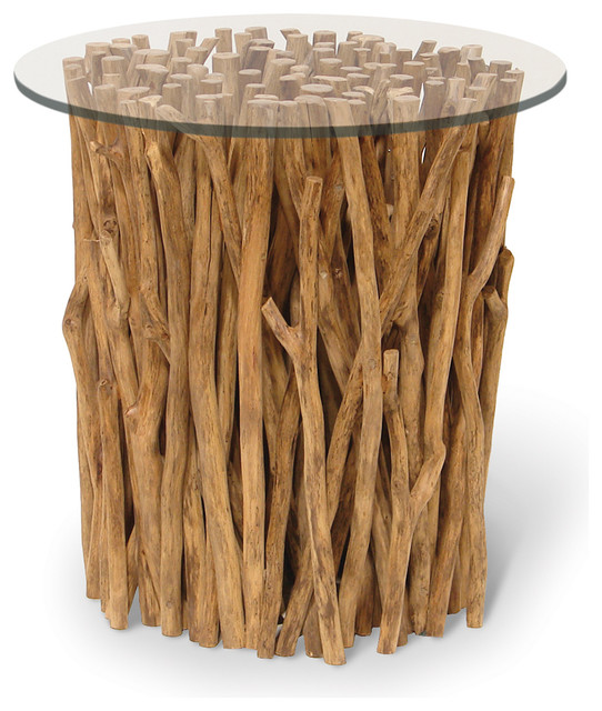 Palecek Driftwood Bundle Stick Side Table Transitional Palecek Driftwood Bundle Stick Side Table Transitional Tables And End By Seldens Furniture