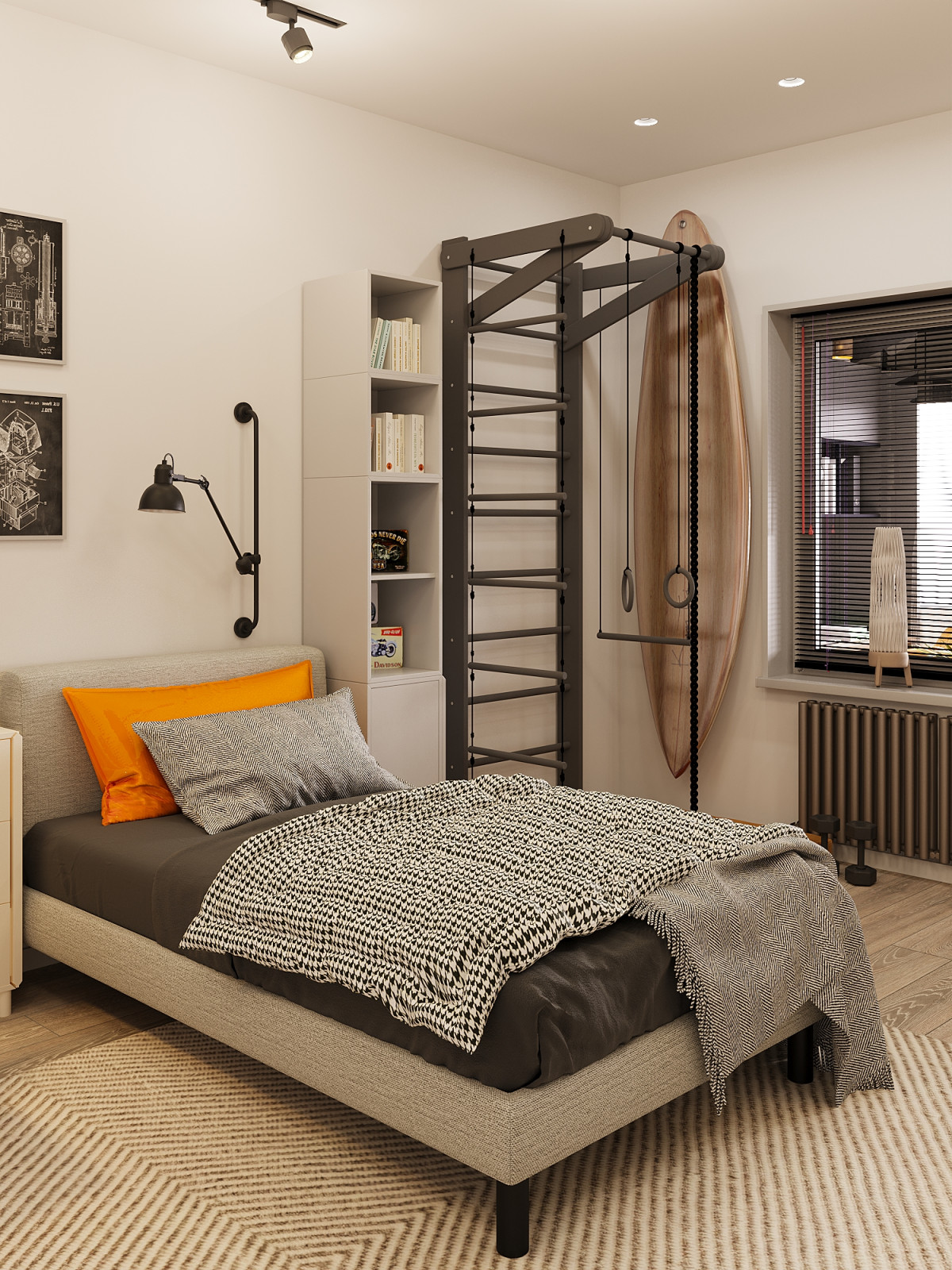 Детская для двух подростков.