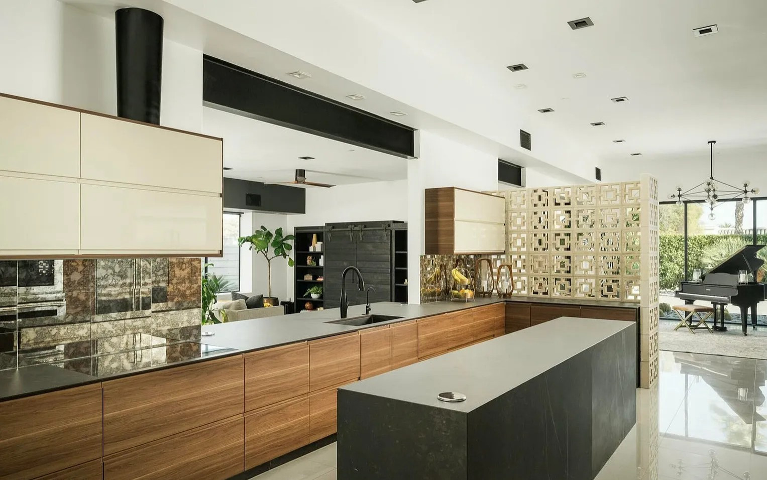 Whole Home Mid Century Meets Industrial