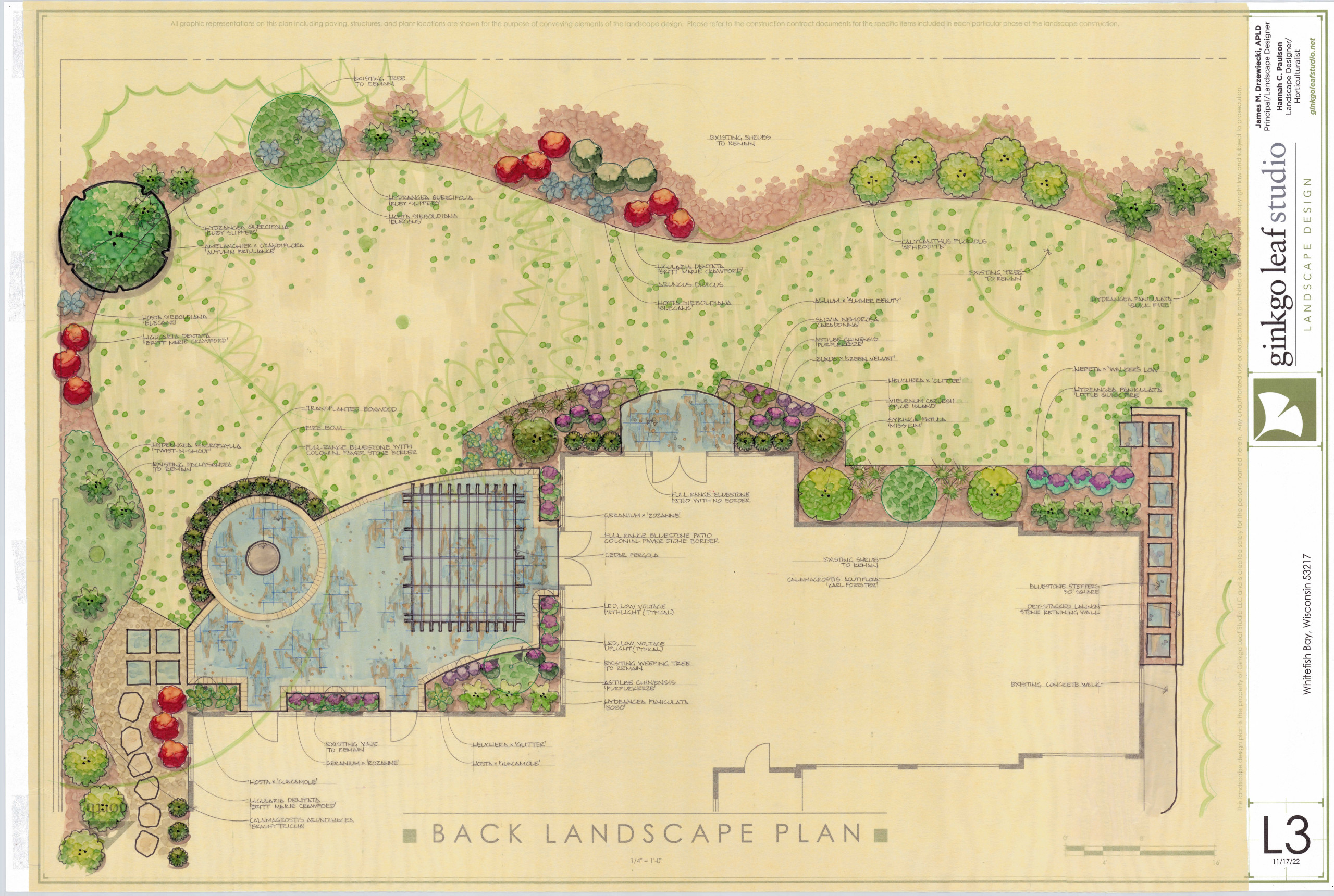 Colonial Landscape Renovation - Whitefish Bay, WI