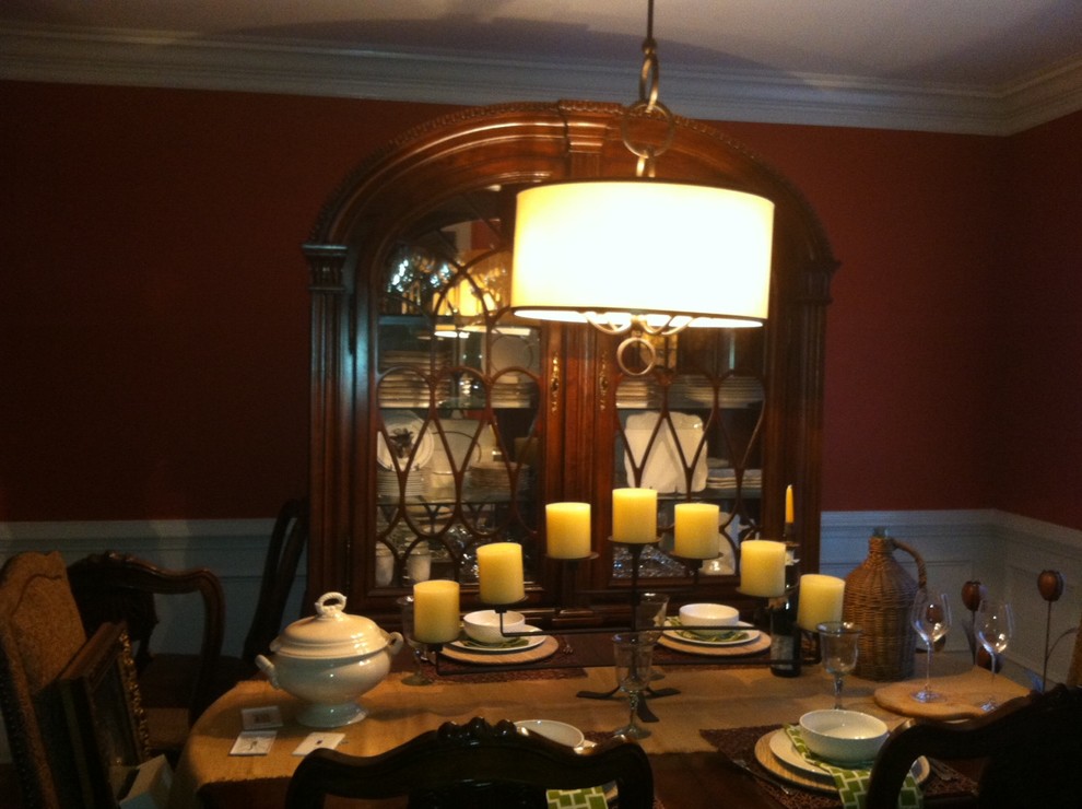 What to hang on each side of my china