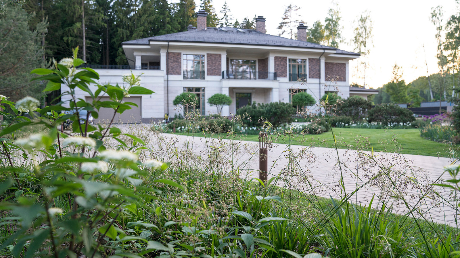 Вилла в стиле Райта. КП "Грибово" 2018 г.