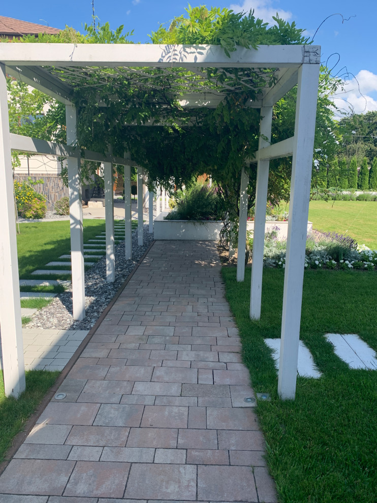 Современный сад для семьи