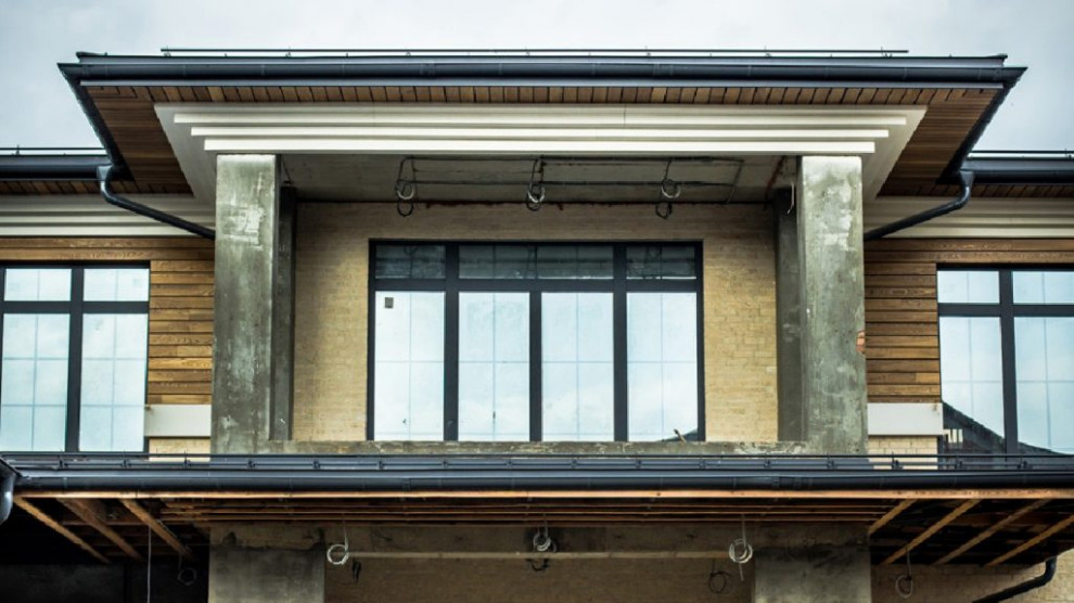 Проект дома в стиле Райта