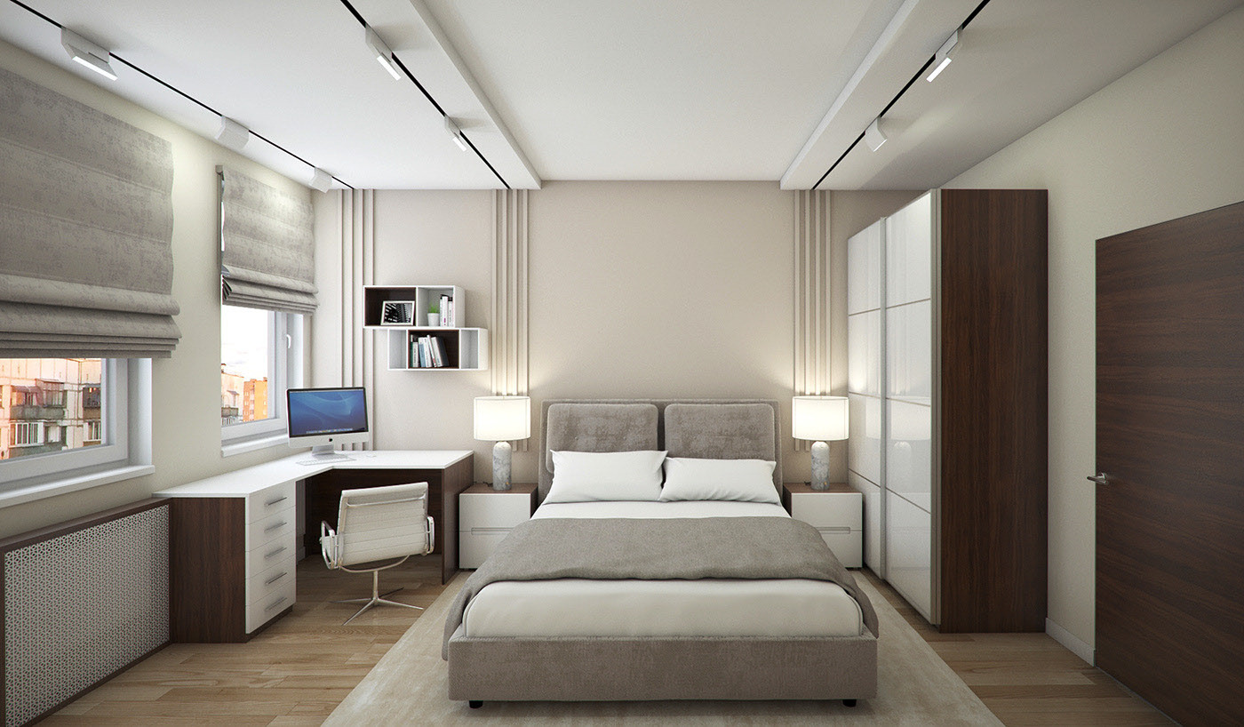 Квартира ЖК Город 50 м2 (Современный стиль)