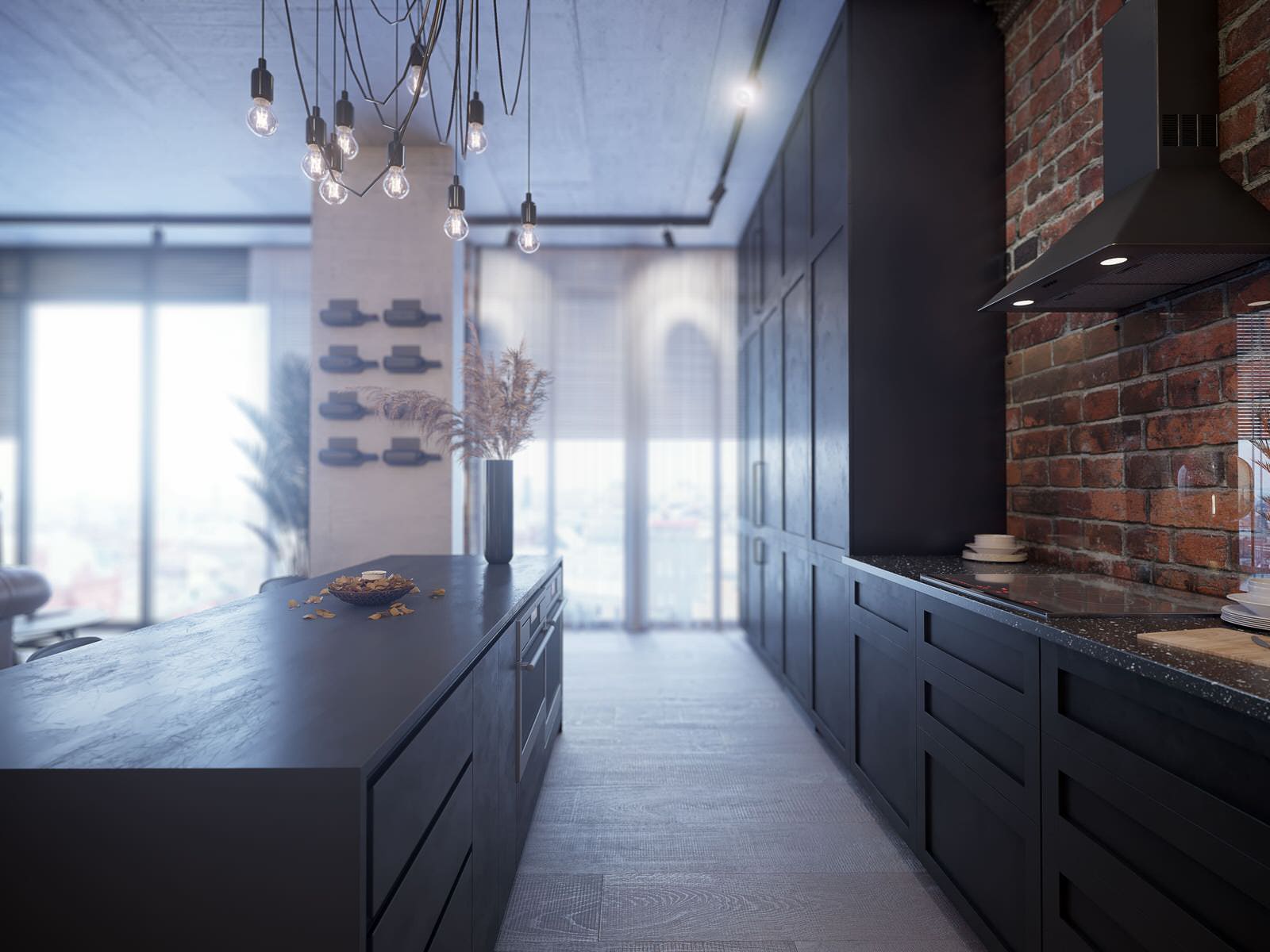 Кухня-Гостиная-Спальня