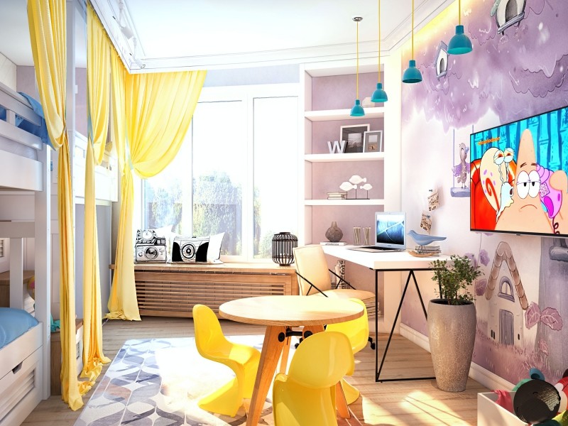 ДИЗАЙН КВАРТИРЫ ДЛЯ ТВОРЧЕСКОЙ СЕМЬИ