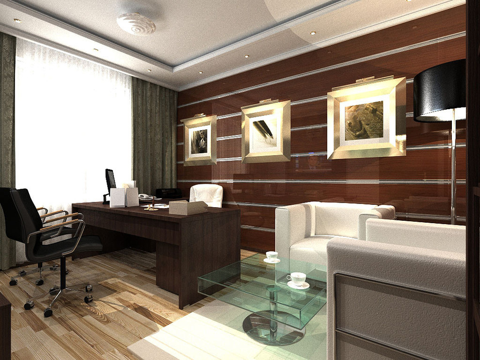 Двухэтажный дом минимализм