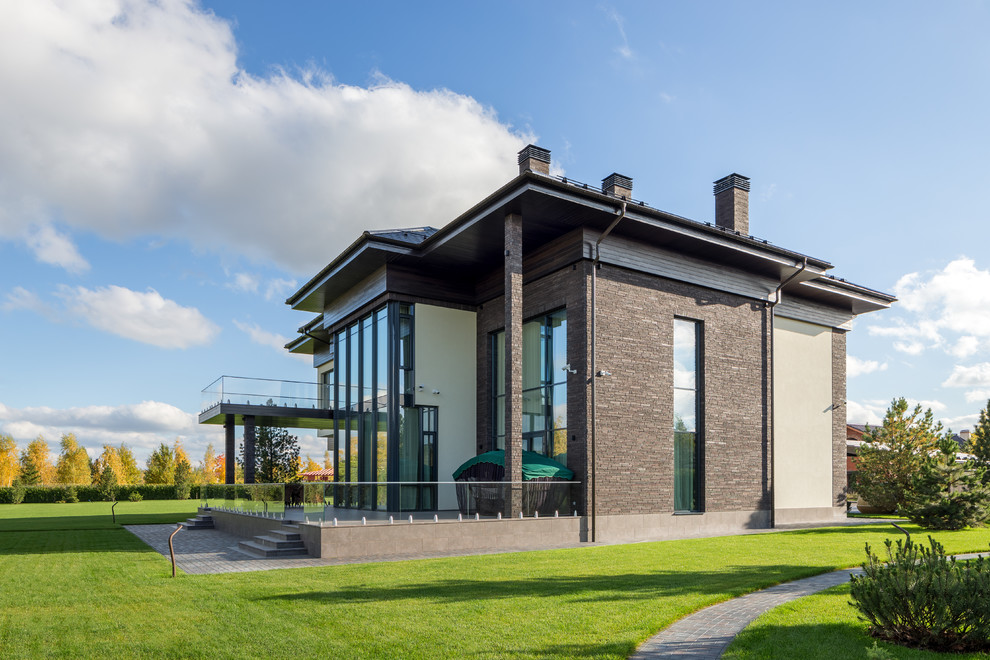 Загородный дом в посёлке Мотевиль - экстерьеры