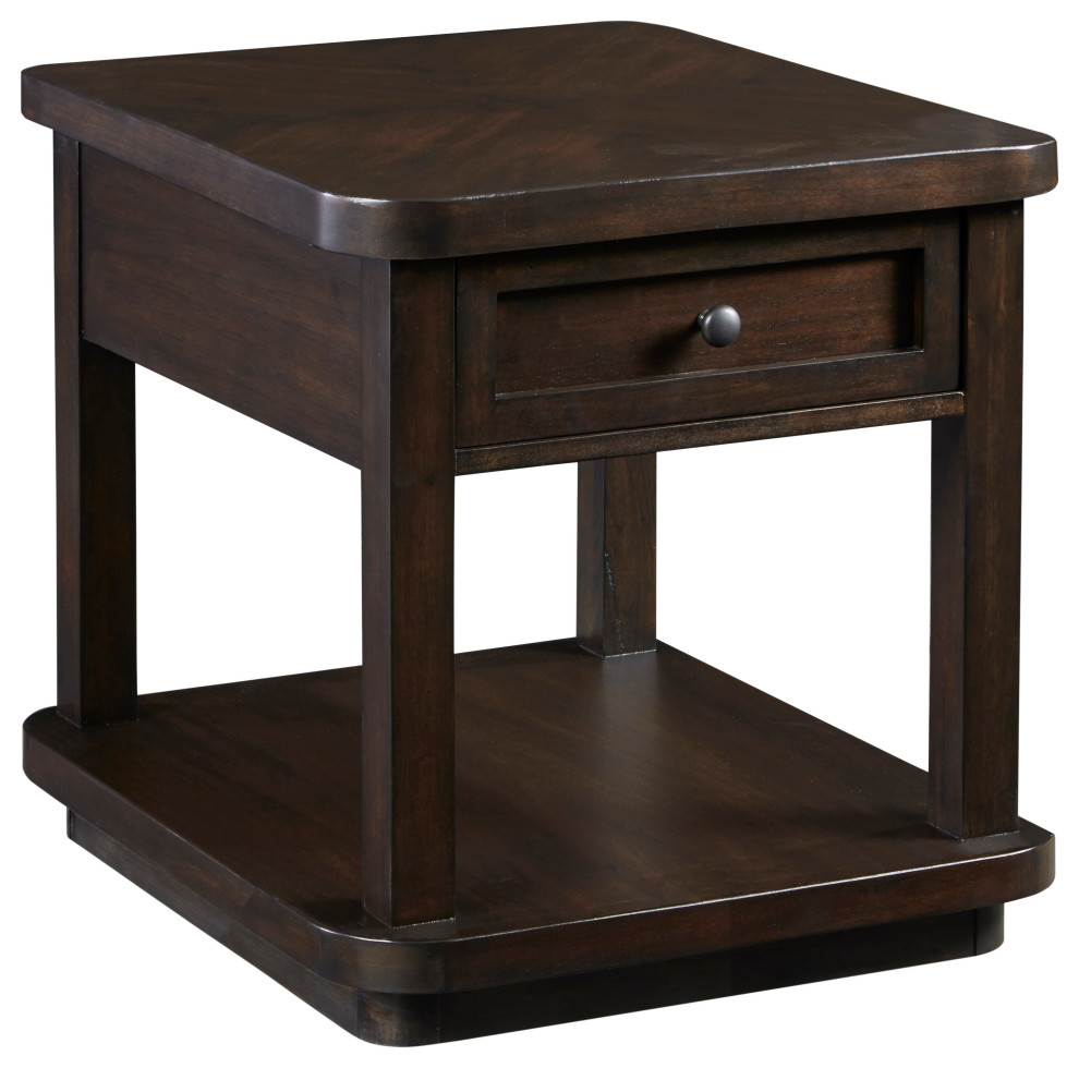 Grove Park End Table Transitional Side Tables And End Tables by